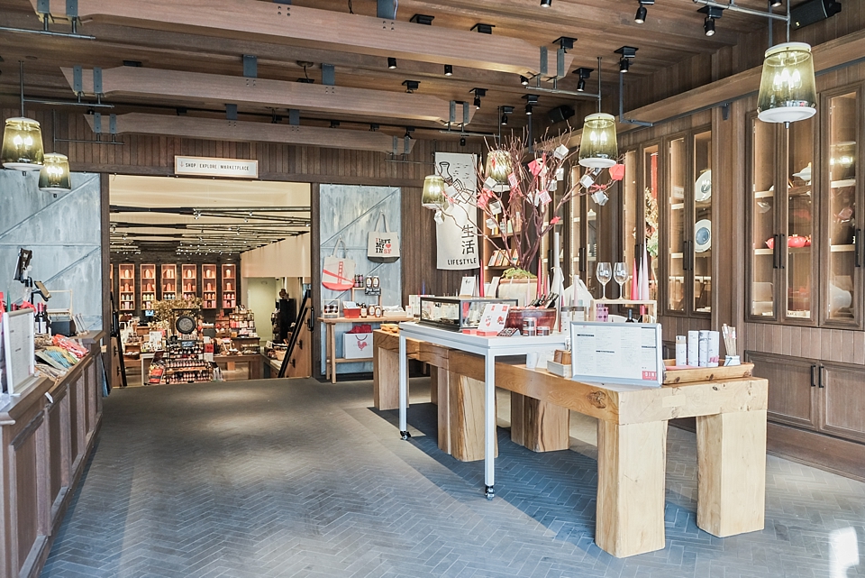 Restaurant + Retail Market Entrance, China Live SF